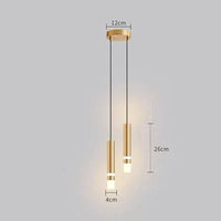 Minilampe LED suspendue pour chambre. | Marco Lucetti Un plus Un / Lumière chaude