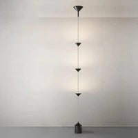 Minimal Nordic - Chevet Lampadaire LED Moderne en Métal et Marbre | Marco Lucetti