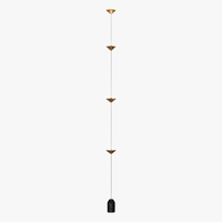 Minimal Nordic - Chevet Lampadaire LED Moderne en Métal et Marbre | Marco Lucetti