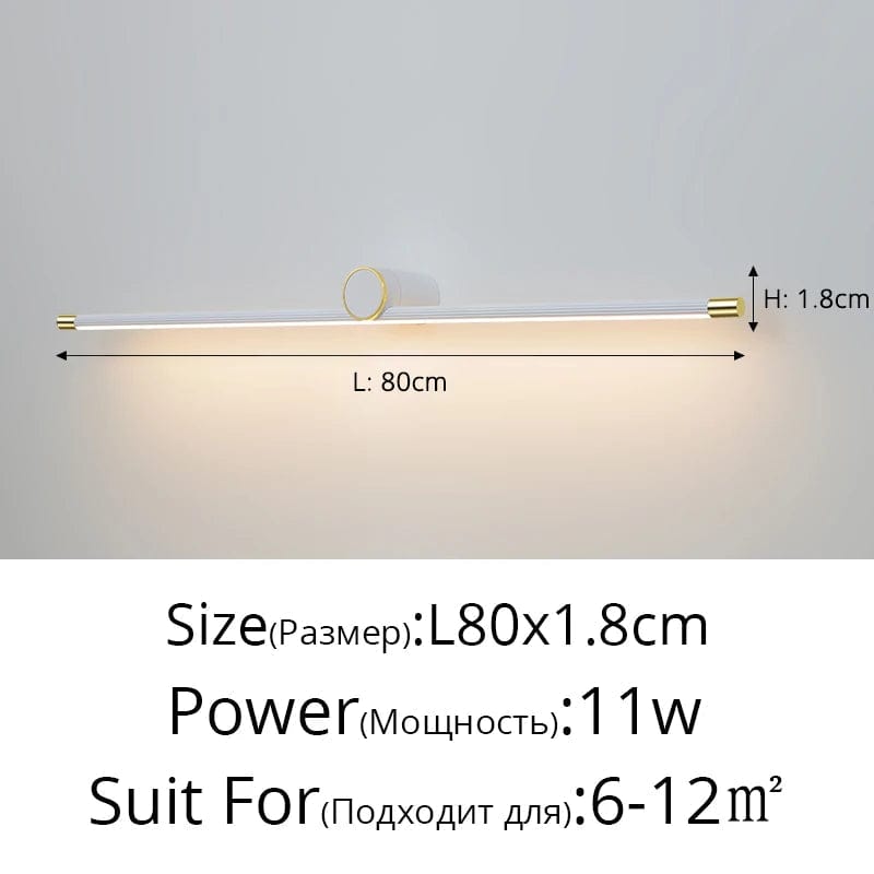 Miroir design avec LED pour maquillage et décoration intérieure | Marco Lucetti