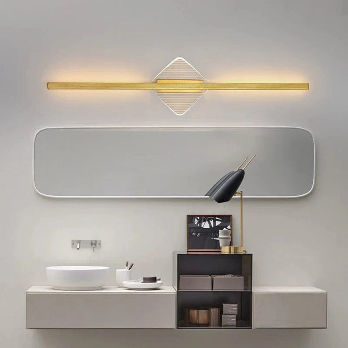 Miroir Led Applique de Salle de Bain Moderne Minimaliste | Marco Lucetti