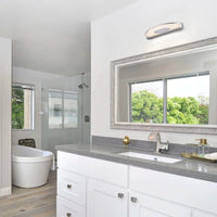 Miroir LED lumineux pour chambre à prix abordable | Marco Lucetti Blanc chaud (2700-3500K) / 6-10W / BLANC