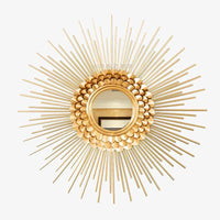Miroir mural doré Soleil rond Sunglasses | Marco Lucetti