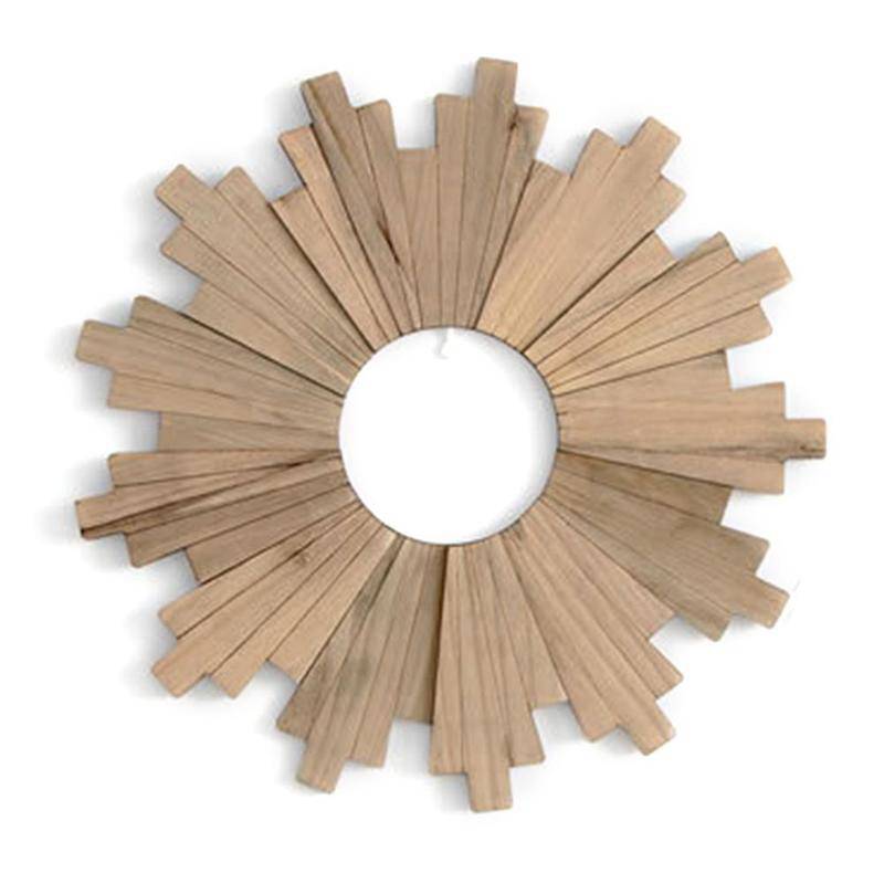 Miroir solaire en bois design | Marco Lucetti