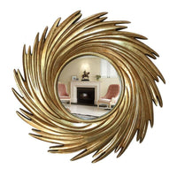 Miroir Soleil Spirale Décoratif Rond - Combinaison | Marco Lucetti