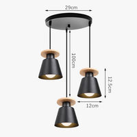 Suspension luminaire LED moderne pour salle à manger et cuisine