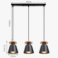 Suspension luminaire LED moderne pour salle à manger et cuisine