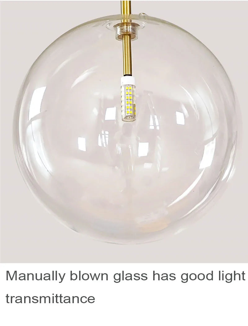 Suspension LED Nordic Design Futuriste
