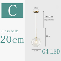 Suspension LED Nordic Design Futuriste