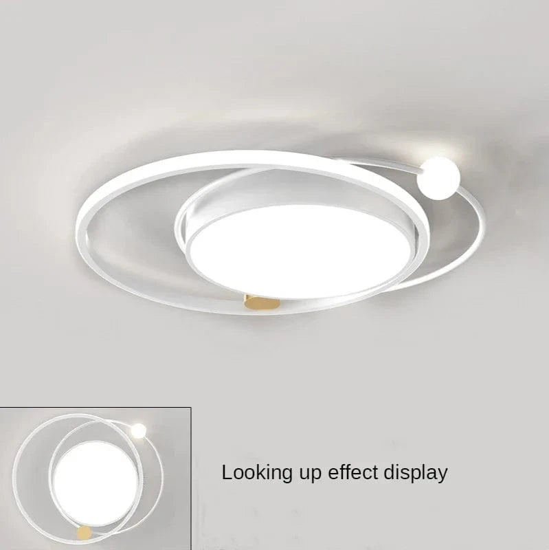 Moderne Led Lustres Nordique Intérieur Maison Or | Marco Lucetti Blanc / P60x52x6cm / Télécommande