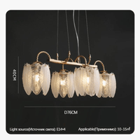MODERNE LUXE CRISTAL PLUME - Lustre SANDYHA LED Suspension - Déco Maison | Marco Lucetti