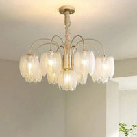 MODERNE LUXE CRISTAL PLUME - Lustre SANDYHA LED Suspension - Déco Maison | Marco Lucetti