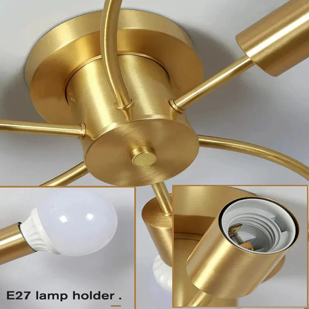 Modren - Suspension nordique en fer à plusieurs têtes | Marco Lucetti