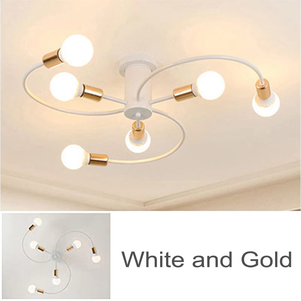 Modren - Suspension nordique en fer à plusieurs têtes | Marco Lucetti