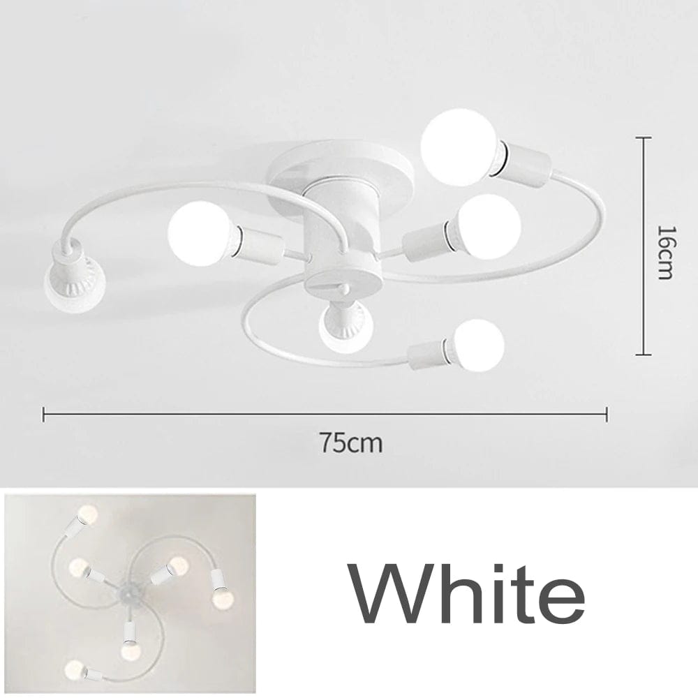 Modren - Suspension nordique en fer à plusieurs têtes | Marco Lucetti