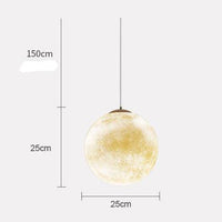 Moonbeam : Suspension lunaire | Marco Lucetti 25cm