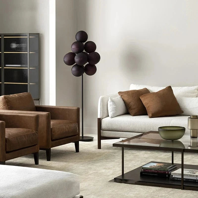 Moonriver Lighting - Lustre Raisin Créatif Moderne Boule de Verre | Marco Lucetti