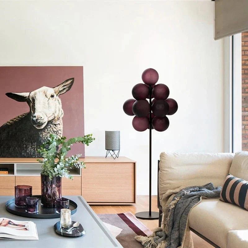 Moonriver Lighting - Lustre Raisin Créatif Moderne Boule de Verre | Marco Lucetti