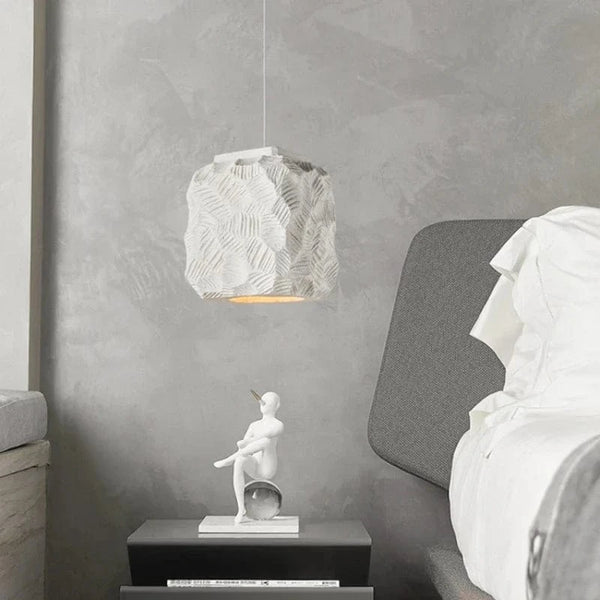 Nordic Minimalist Wabi Sabi Vent E27 Suspension LED Lumières Salle à Manger Bar Loft Chambre Décor à la Maison Lustre Luminaire Suspendu - La Beauté de la Simplicité | Marco Lucetti