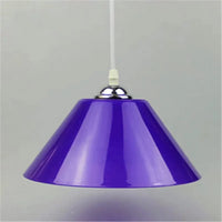 Nordic PVC Light: Suspension LED Luminaire Suspendu | Marco Lucetti Violet