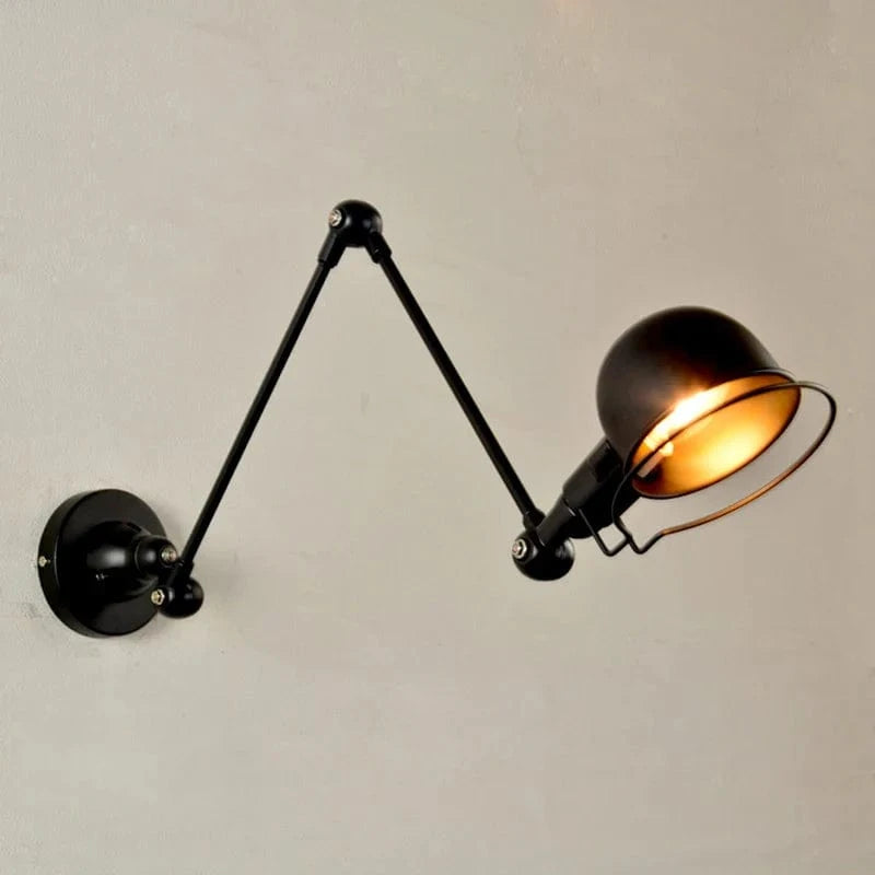Nordic Retro - Applique Murale Long Bras Réglable pour Chambre - Design Créatif - Luminaria Moderne | Marco Lucetti