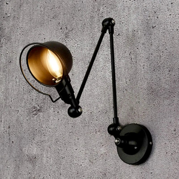 Nordic Retro - Applique Murale Long Bras Réglable pour Chambre - Design Créatif - Luminaria Moderne | Marco Lucetti