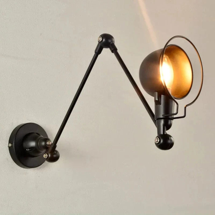 Nordic Retro - Applique Murale Long Bras Réglable pour Chambre - Design Créatif - Luminaria Moderne | Marco Lucetti