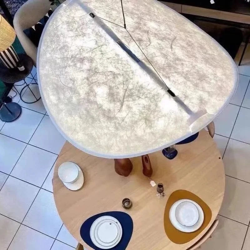 Nordic Silk LED Suspension Lights for Wabi Sabi Home Decor | Marco Lucetti