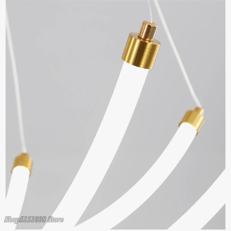 Lustre nordique Art Design LED Décor À La Maison - Collection Exclusive Brilliance
