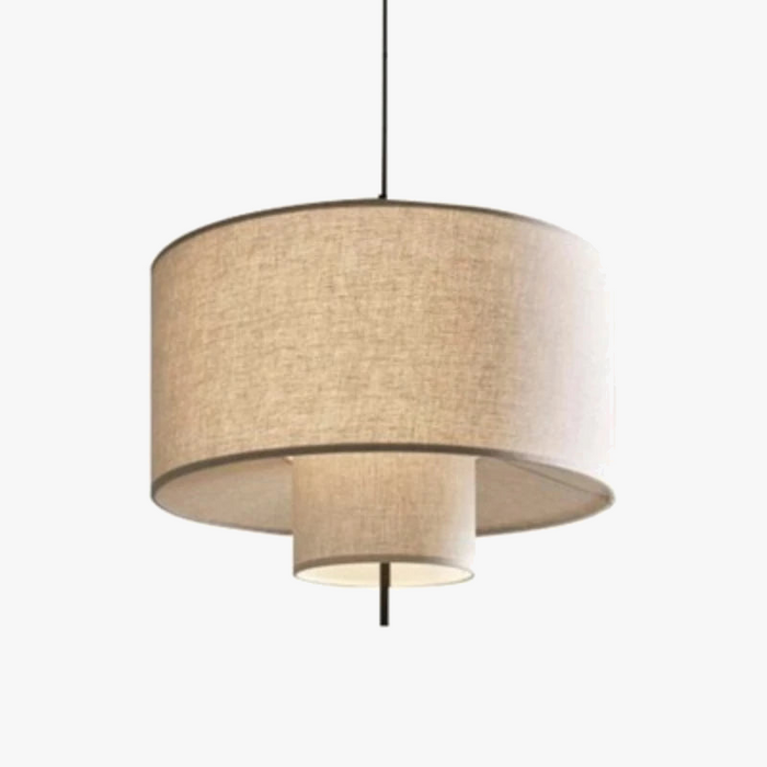 Suspension Art en lin pour un style nordique et moderne