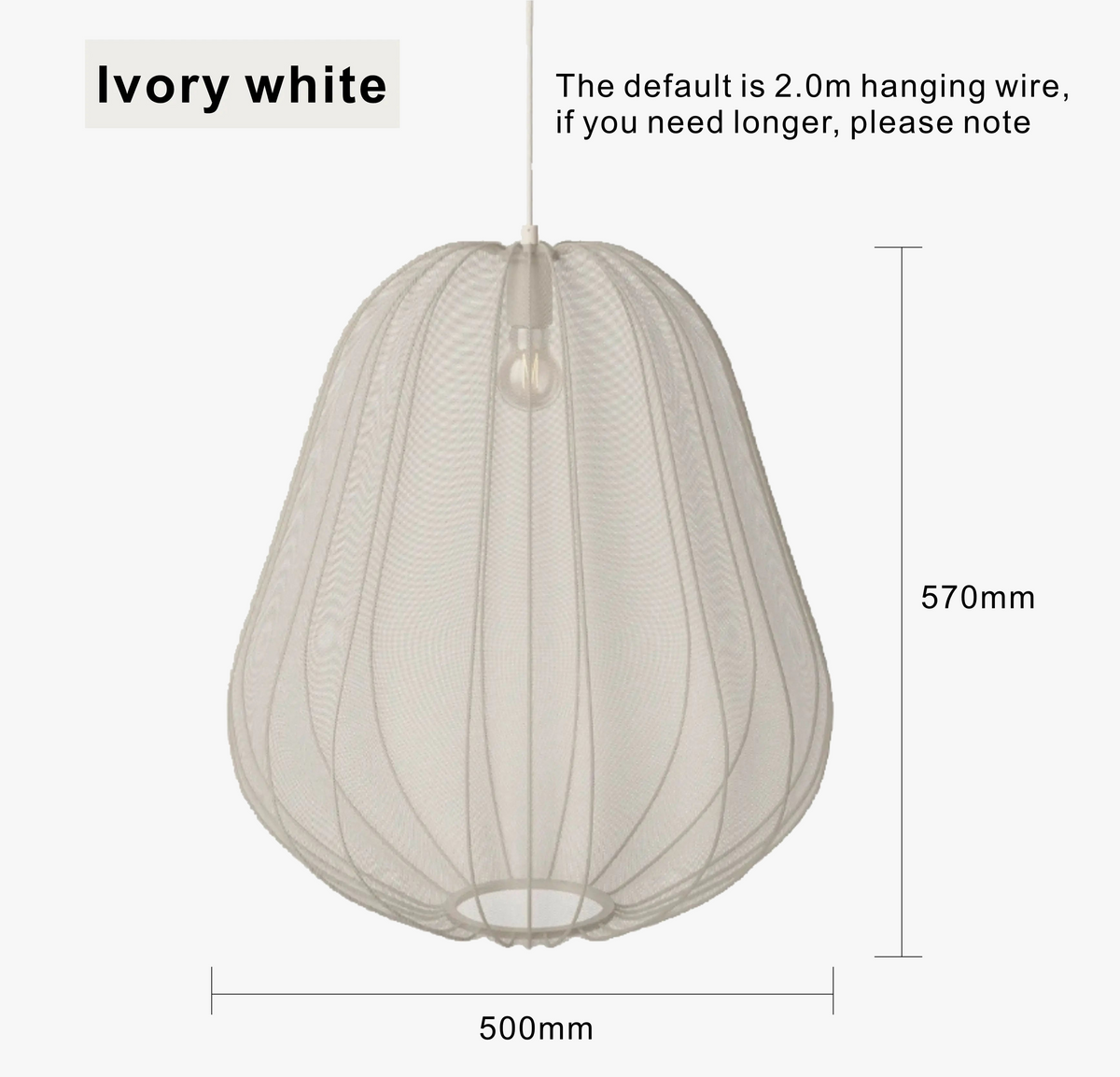 Lampe Suspension Nordique Moderne pour Salon Chambre Restaurant