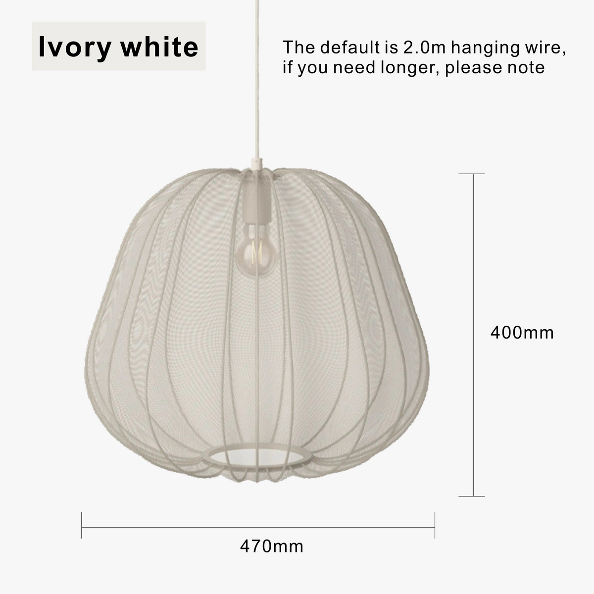 Lampe Suspension Nordique Moderne pour Salon Chambre Restaurant