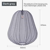 Lampe Suspension Nordique Moderne pour Salon Chambre Restaurant