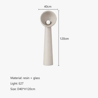 Lampe de Bureau Nordique Créatif Rétro LED, Idéal pour Décoration Maison