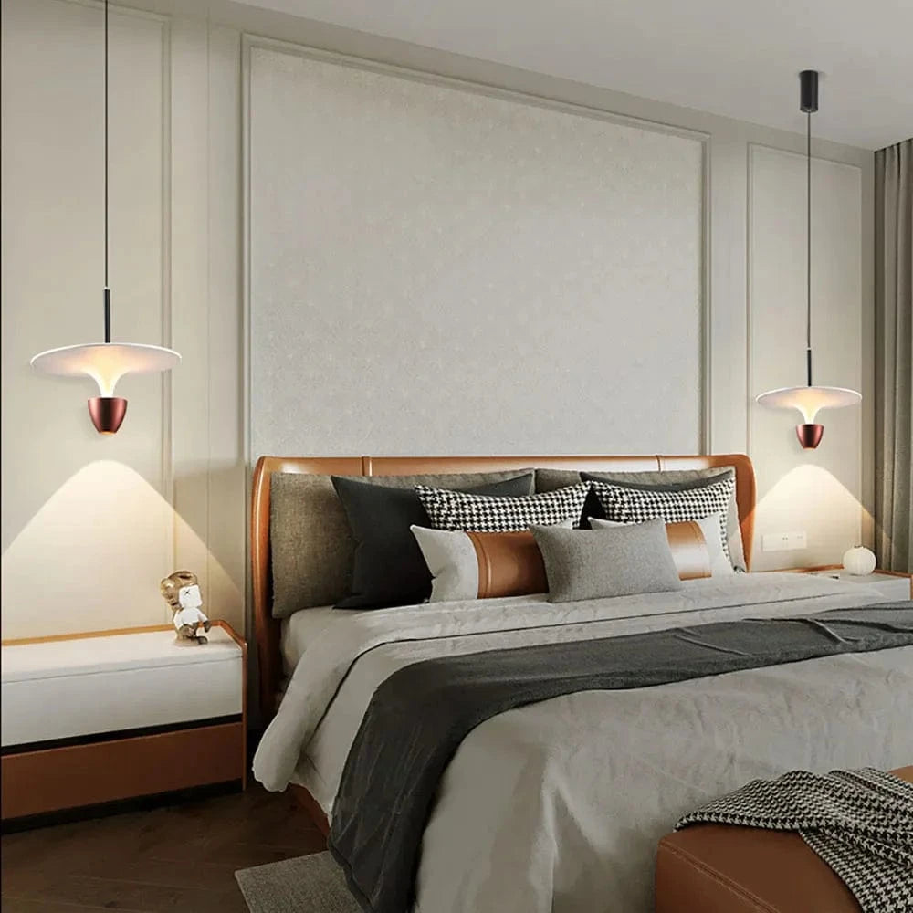 Nordique Créatif Lustre LED Suspension UFO - Éclairage Intérieur de Marque | Marco Lucetti