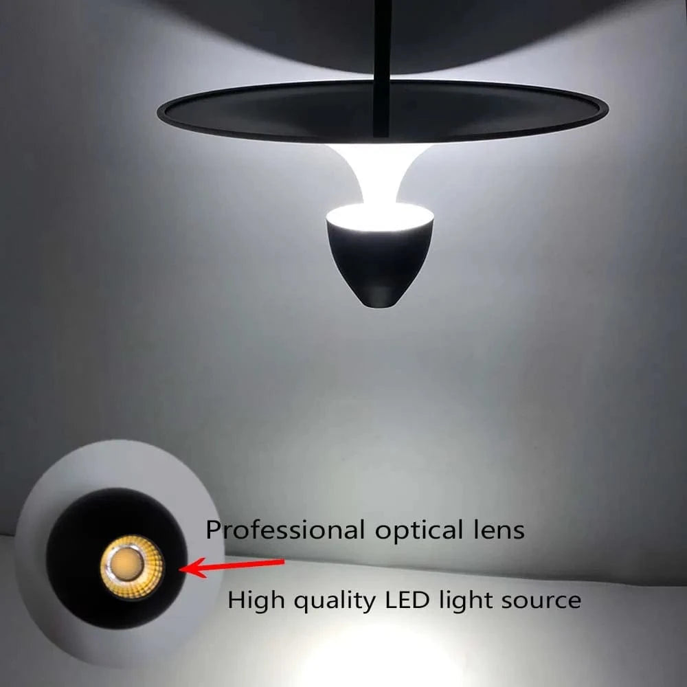 Nordique Créatif Lustre LED Suspension UFO - Éclairage Intérieur de Marque | Marco Lucetti