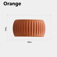 Nordique Crème Mur LED Lumière Applique Décoration Citrouille Forme Lampe | Marco Lucetti Orange / Blanc chaud (2700-3500K)