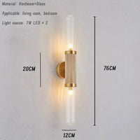 Nordique Designer De Luxe - Applique Murale LED Décorative | Marco Lucetti B-H76 L12cm / Lumière froide 6000K