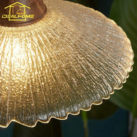 Nordique In - Suspension de lumière chaude LED  en cuivre et verre | Marco Lucetti