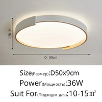 Plafonnier Nordique LED pour chambre étude salon bébé chambre décoration intérieure