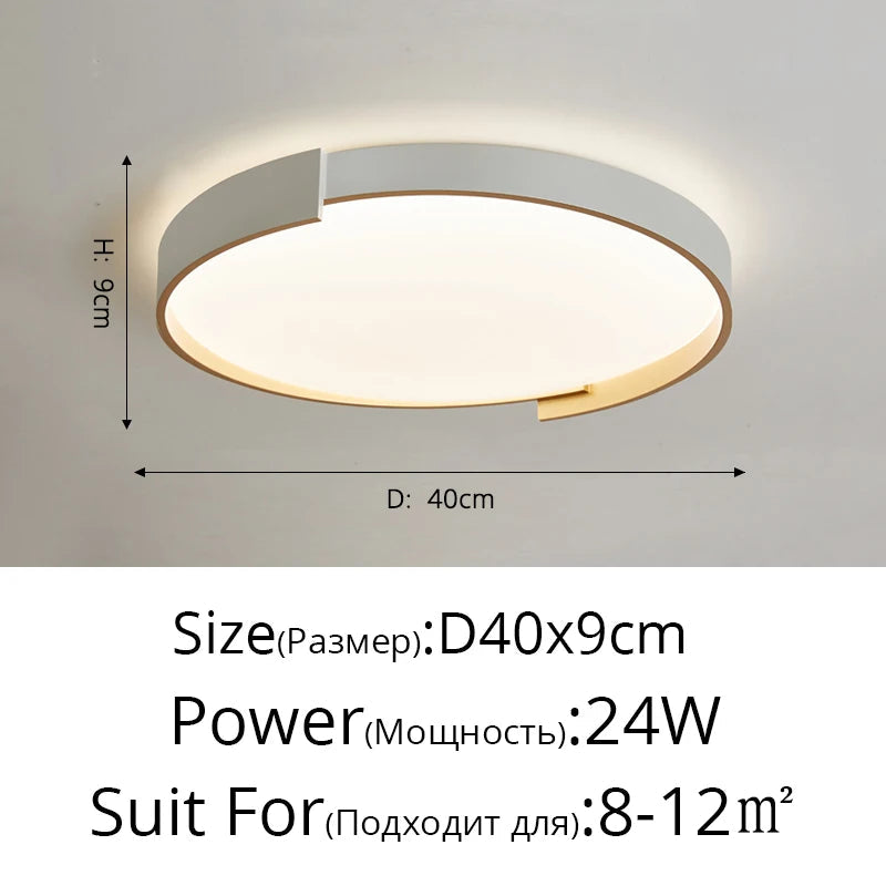 Plafonnier Nordique LED pour chambre étude salon bébé chambre décoration intérieure