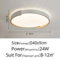 Plafonnier Nordique LED pour chambre étude salon bébé chambre décoration intérieure