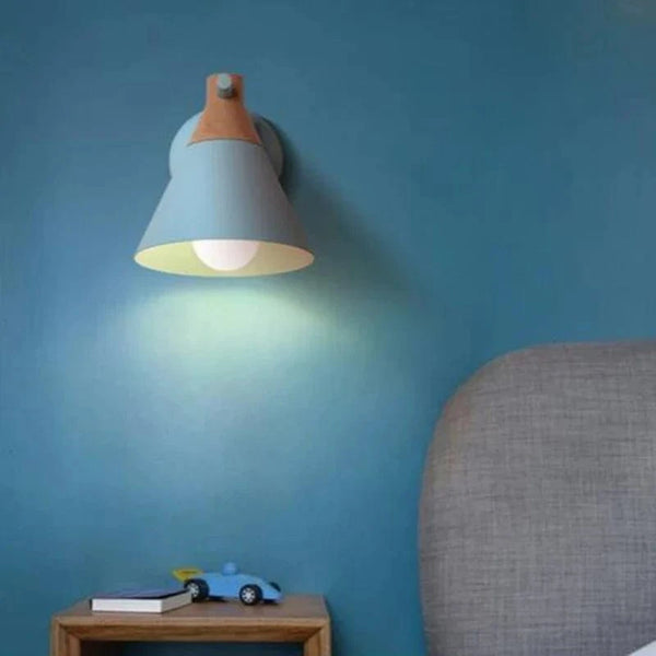 Nordique Macaron - Applique Murale LED Moderne pour le Salon - Éclairage de Chevet et de Fond TV - Idéal pour Foyer, Couloir et Allée | Marco Lucetti