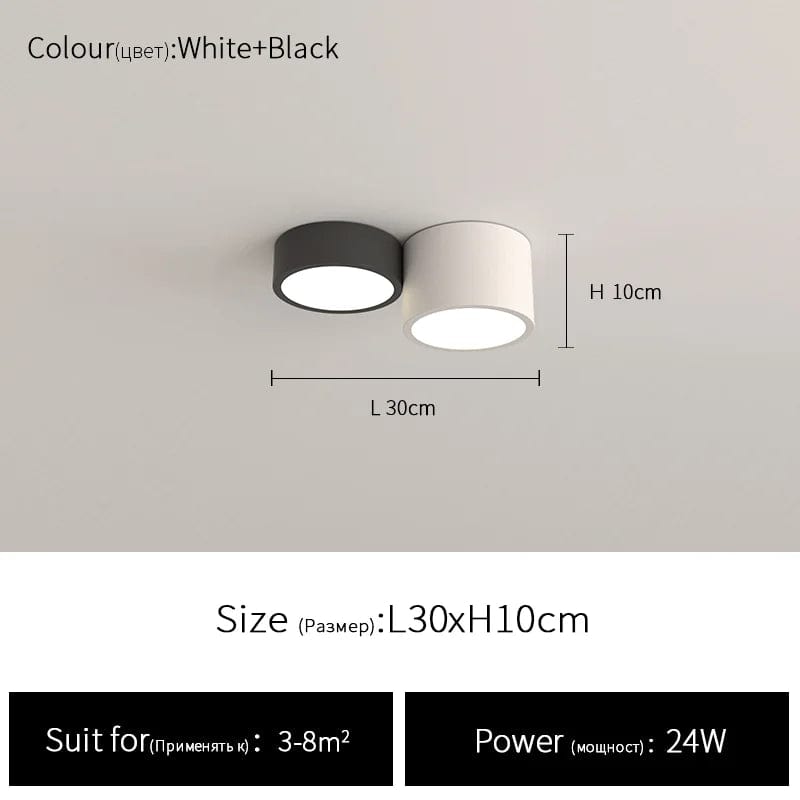 Nordique Mingzhuang Downlight LED plafonnier - Éclairage Simple et Moderne pour la Maison | Marco Lucetti