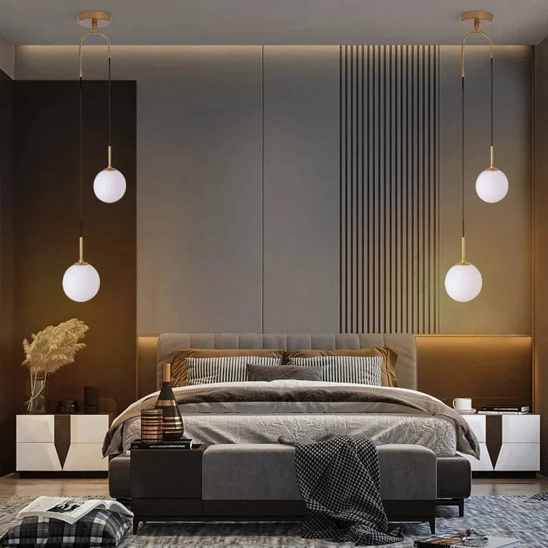 Nordique - PENDENTIF LED Lumières pour Chambre Chevet & Bar - Design Créatif Bar Décoratif | Marco Lucetti