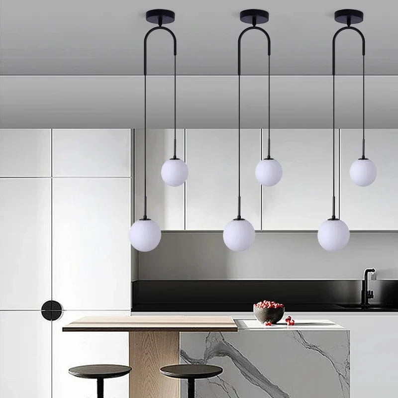 Nordique - PENDENTIF LED Lumières pour Chambre Chevet & Bar - Design Créatif Bar Décoratif | Marco Lucetti