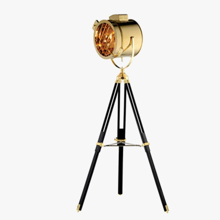 Lampadaire Led Loft Vintage Nordik - Trépied Projecteur Design Intérieur