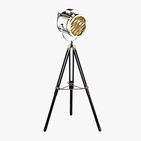Lampadaire Led Loft Vintage Nordik - Trépied Projecteur Design Intérieur