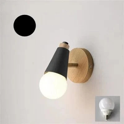Nordique Simple - Lumières LED pour la décoration de chambre d'enfant | Marco Lucetti Noir / Sans ampoule