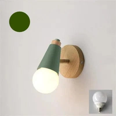 Nordique Simple - Lumières LED pour la décoration de chambre d'enfant | Marco Lucetti Vert / Sans ampoule